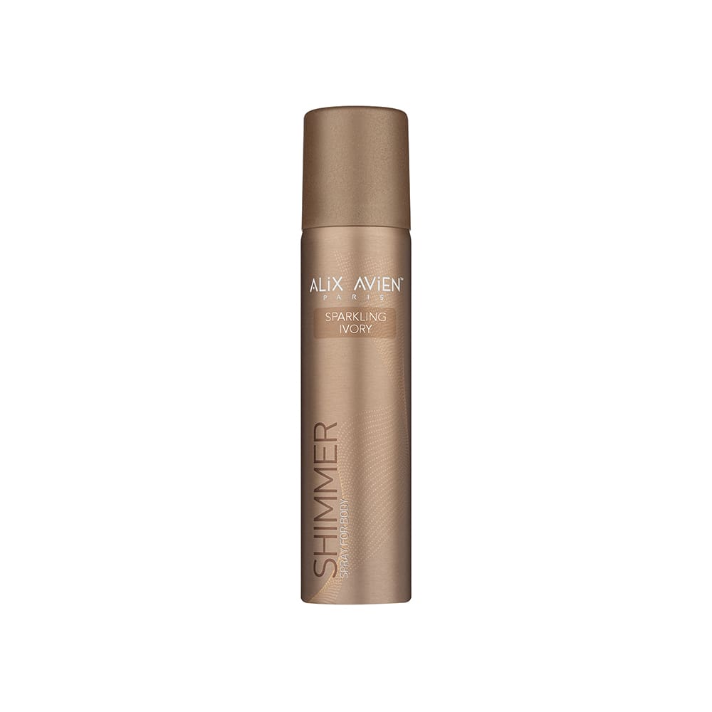 Shimmer-Spray-For-Body-Sparkling-Ivory-min.jpg ALIX AVIEN SHIMMER SPRAY FOR BODY SPARKLING IVORY - Image 1